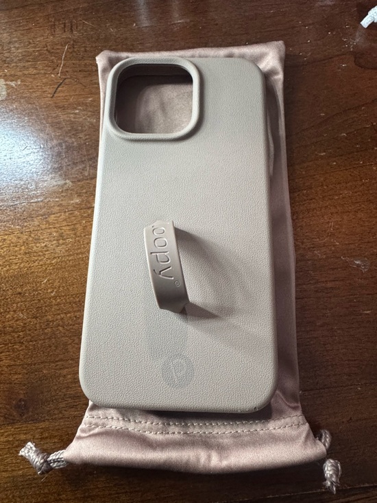 Loopy Case Other - Loopy Case Soft Taupe Silicone Case with Loop Grip